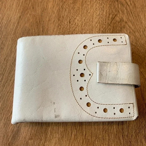 Vintage BUXTON convertible top grain cowhide leather wallet - Picture 1 of 15